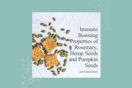 🌿 Immune Boosting Properties of Rosemary, Hemp Seeds and Pumpkin Seeds 👇