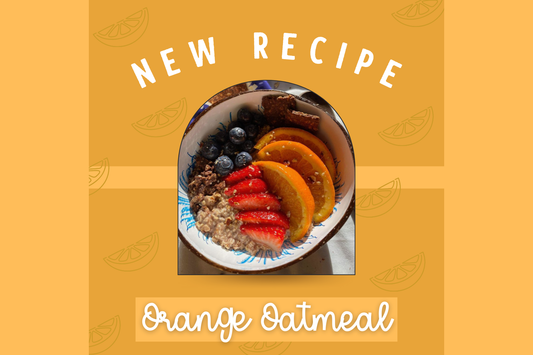 Orange oatmeal